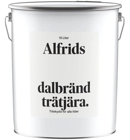 Alfrids Produkter V430023 Trätjära dalbränd 10 l, Färg & tapeter