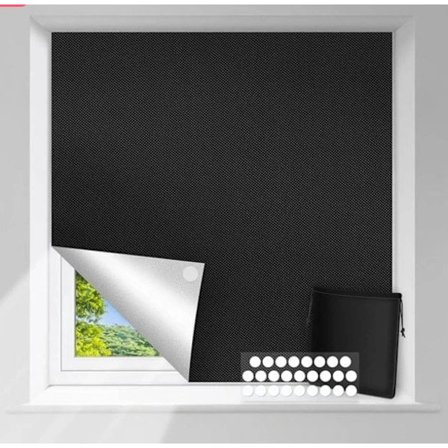 150*200cm Pimennysverho Aurinkosuoja 100% Pimennys Lämpöeristyskalvo