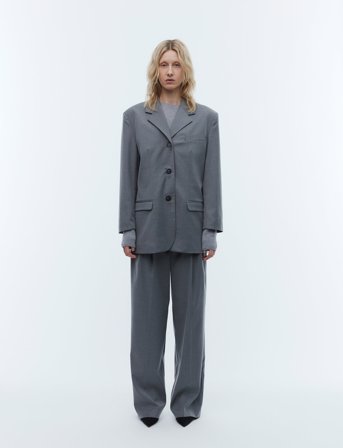 2NDDAY 2Nd Harry - Classic Tailoring - Grey - 40