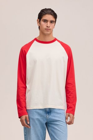 Regie T-shirt Herr Röd Ekologisk Bomull