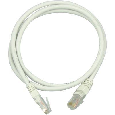 Deltaco Koblingskabel - RJ-45 (hann) til RJ-45 (hann) - 2 m - UTP - CAT 5e - hvit
