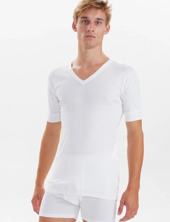 JBS Jbs T-Shirt V-Neck Original. - White - L