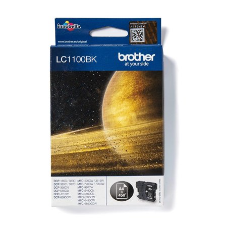 Brother LC1100BK | 450Pages | Black