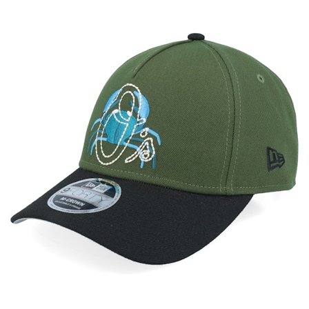 New Era - MLB - Green - adjustable - Cap - Baltimore Orioles City Feature M-Crown M-Crown Green/Black A-frame Adjustable - Hatstore