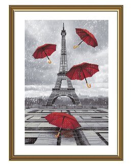 Stickpackung Bild Regen in Paris - Nova Sloboda