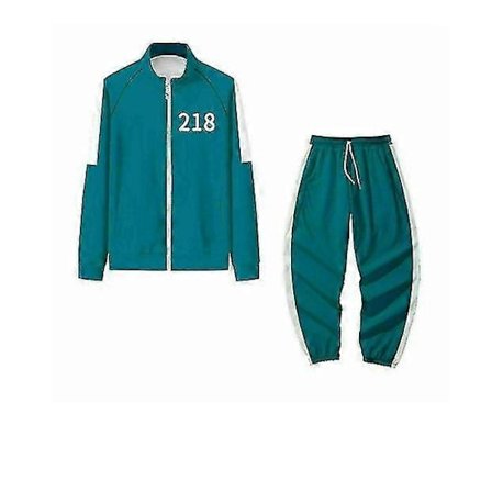 Squid Game Hoodie Tracksuit Dräkt Halloweenfest Cosplay Kostym - WELLNGS