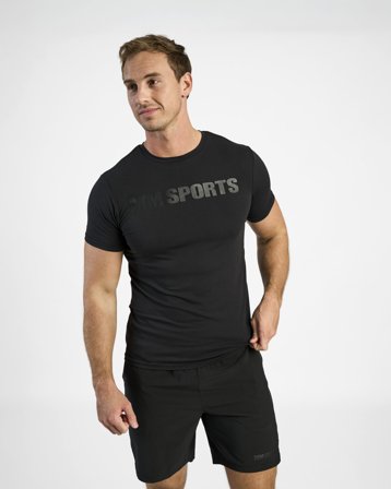 MM Sports Gym T-shirt - Trænings t-shirt, sort - 3XL