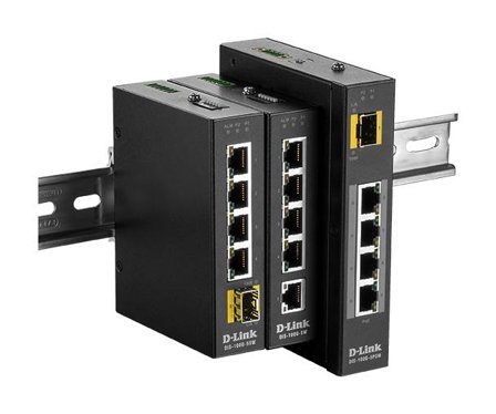 D-LINK DIS 100G-5PSW - switch - 4 porter - ikke-styrt