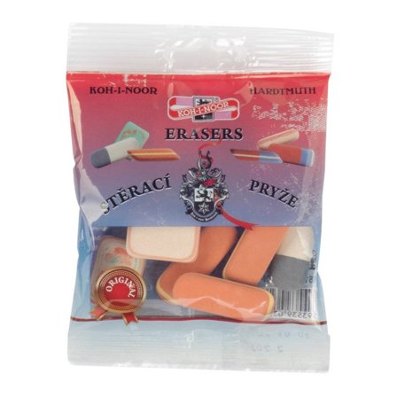 Koh-I-Noor Radiergummi Pebbles 10er-Set