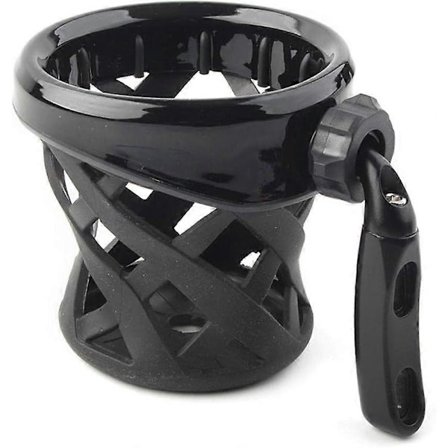 Motorcykel Styr Kopholder. Drikke Kop Dåseholder M/Net Sort Til Harley