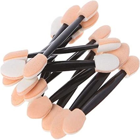 50 stk engangsapplikatorer for øyenskygge