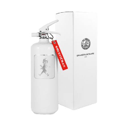 Solstickan Design Brandsläckare 2 kg & brandfiltar Vit ONESIZE