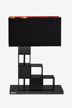 By Rydéns - Love is all -pöytävalaisin - Musta - Pöytävalaisimet - - Homeroom