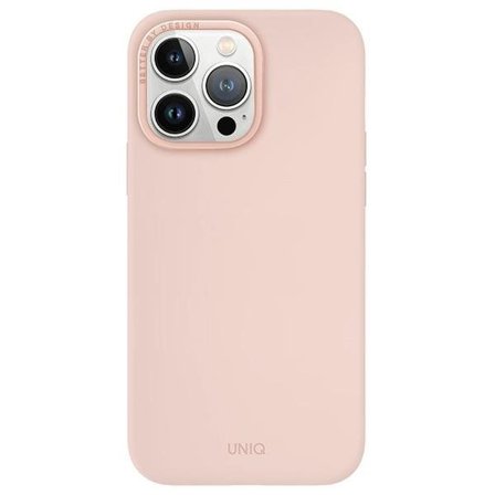 Uniq Lino Hue Magclick opladningsetui til iPhone 15 Pro Max - pink