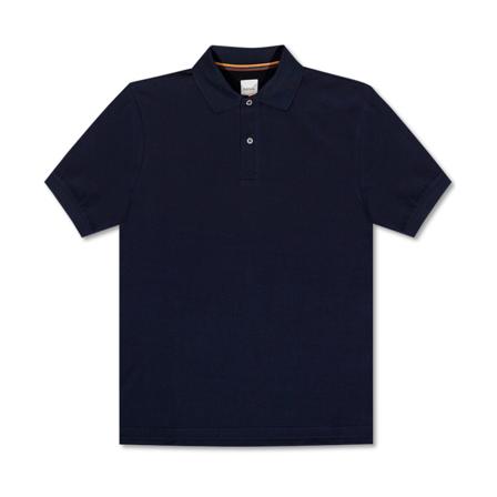 Paul Smith, Cotton polo shirt Blauw, Heren, Maat:S,Katoen