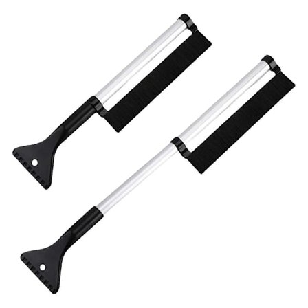 Multifunktionel snebørste til bil, vinter, snerydningsværktøj, sneskraber, isskraber