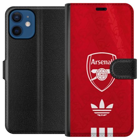 Kompatibelt Plånboksfodral till Apple iPhone 12 mini Arsenal Fotboll Premier League