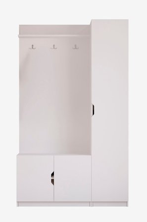 Hanah Home - Sali Stand Ivy - Valkoinen - Eteiskalusteet - - Homeroom