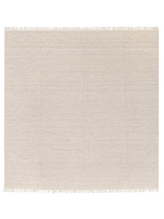 Melange 300X300 Groß Beige Einfarbig Quadratisch Teppich