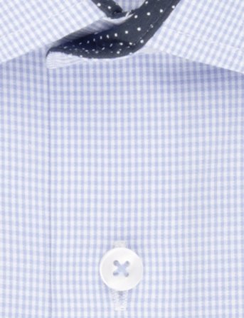 Seidensticker Cityhemden 1/1 Arm - Blue - 38