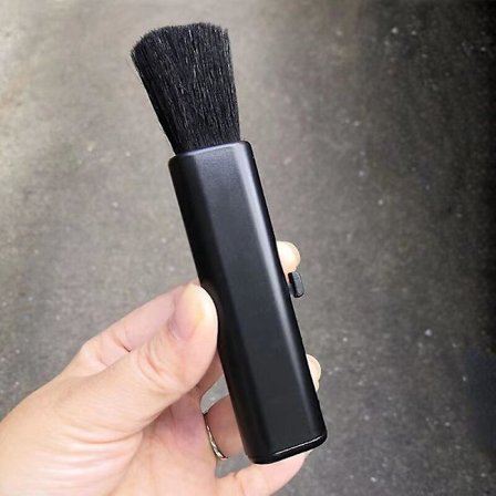 1 st bilkonditioneringsluftutloppsborste Retractable rengöringsborste Dator tangentbordsrengöring Plast Liten mjuk borste