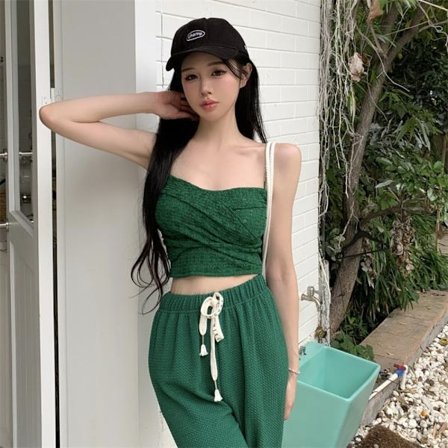 Sling Tank Top GRØNN