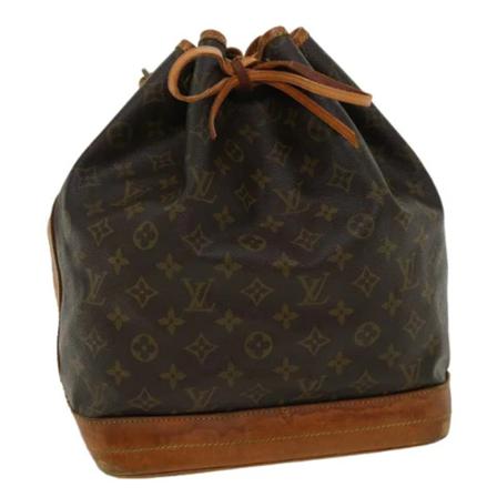 Louis Vuitton Vintage, Pre-owned Noe Monogram Bag Bruin, unisex, Maat:ONE Size,leer