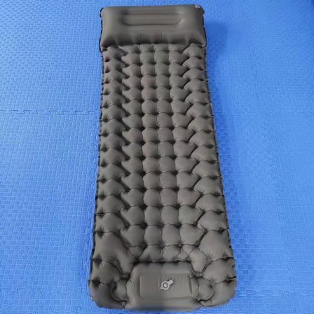 Selvopustelig Campingmadras: Let Dobbelt Sovemadras, Kompakt & Bærbar