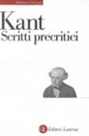 Scritti precritici Immanuel Kant
