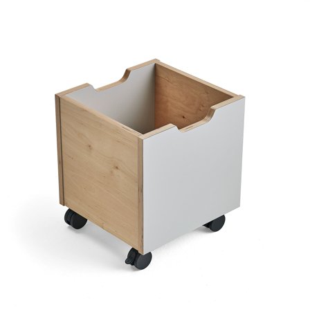 Schubladeneinsatz RICO mit Rollen, grau