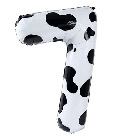 3 kpl digitaalinen ilmapallo lehmäkuvioinen ilmapallo 7 7