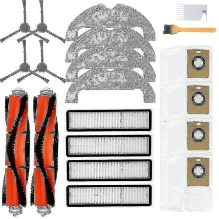 Til Dreame Bot Z10 Pro L10 Plus Støvsuger Hovedbørste Moppeklud