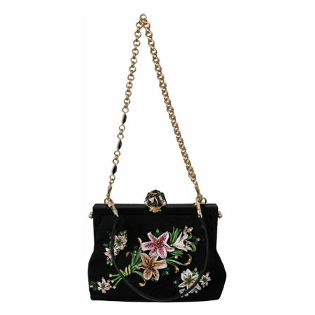 Dolce & Gabbana Shoulder Borsa Vanda , Zwart , Dames , Maat: ONE Size Schoudertassen