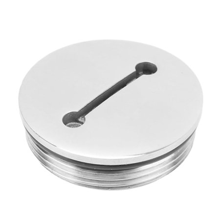 Marint drivstofftanklokk dekkfyllingslokk - Rustfritt stål 50MM