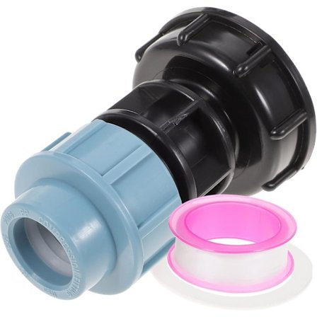 Tote Adapter 25mm Utløp for Hageslange Solid og Enkel å Installere Tankkobling