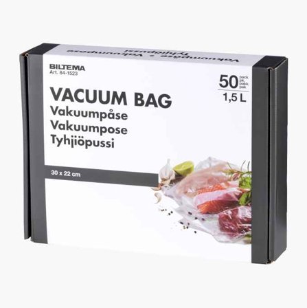 Biltema - Vakuumpose 22 x 30 cm 50 stk.