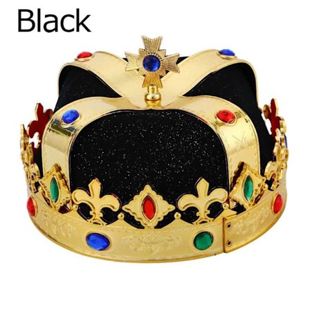 Crown Hat King Hat SVART