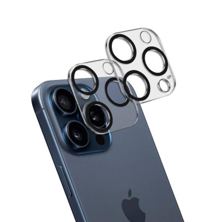 [2-Pack] iPhone 15 Pro Max Linsskydd I Härdat Glas