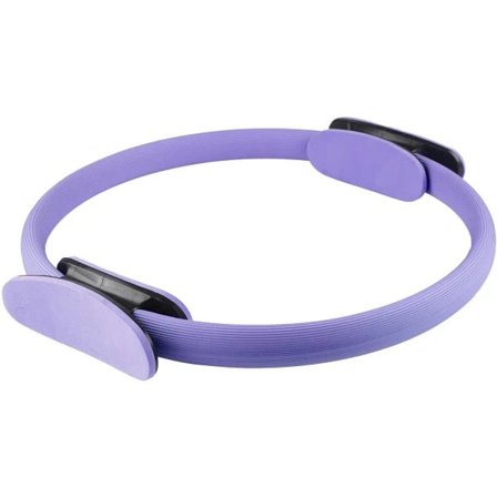 Pilates Ring Dobbelthåndtak Treningssirkel Yoga Fitness Magic Circle Bekkenbunntrener Sklisikker Dobbelgrep Skumputer Treningsutstyr for Hjemme...
