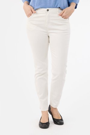 JENSEN - Jane 7/8 Jeans - Råhvid - Curvy Fit