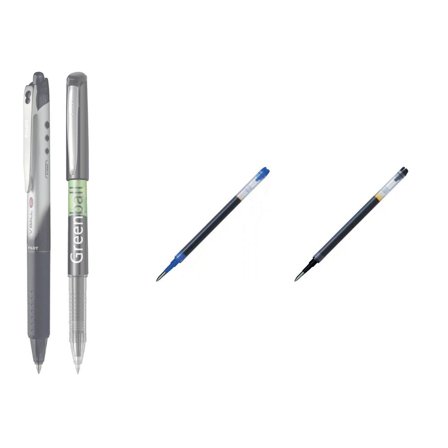 PILOT Refill Greenball/V-Ball RT 07svart - Lyreco - Kontorsmaterial - Pennor - Pennpatroner