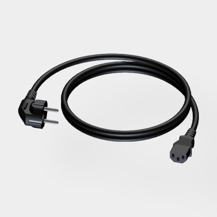 Strømkabel Victron, 2 meter, passer til IP43-oplader