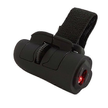 Mini 2.4g Trådlös Finger Ring Mus Ergonomisk Handhållen Optisk Resemus (Svart)