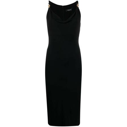 Versace Party Dresses , Zwart , Dames , Maat: 2XS Feestjurken