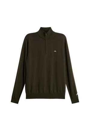 J.Lindeberg - Golf - Kian Zipped Sweater - Green - Homme - XL