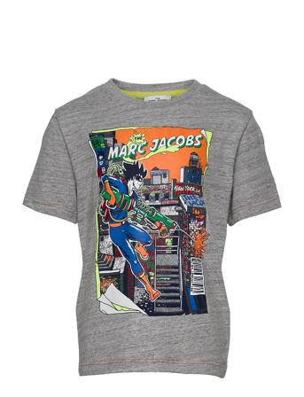 Short Sleeves Tee-Shirt Grey Little Marc Jacobs