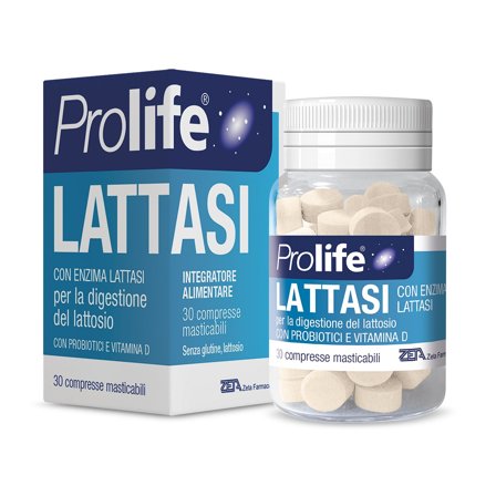 Prolife Lattasi 30 Compresse - Integratore Digestione Lattosio