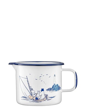 Muurla | Enamel Jug 1,3L Sailors | 1.3 L