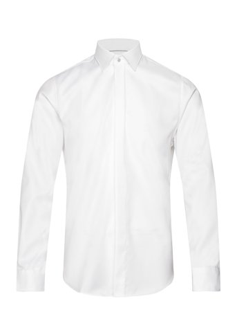 Michael Kors Evening Slim Fit Shirt - White - 43