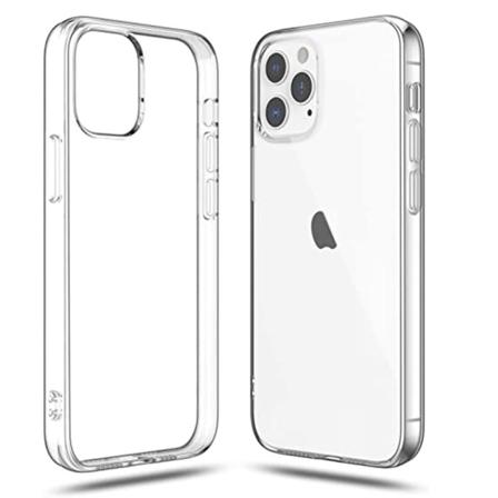 iPhone 12 Pro - Beskyttelsescover i silikone (Floveme) Transparent